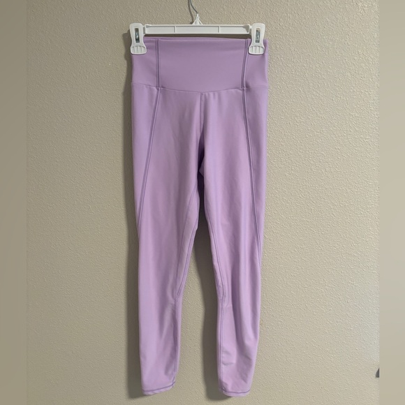YPB Abercrombie lavender sculptlux curve love leggings small long - Picture 1 of 4